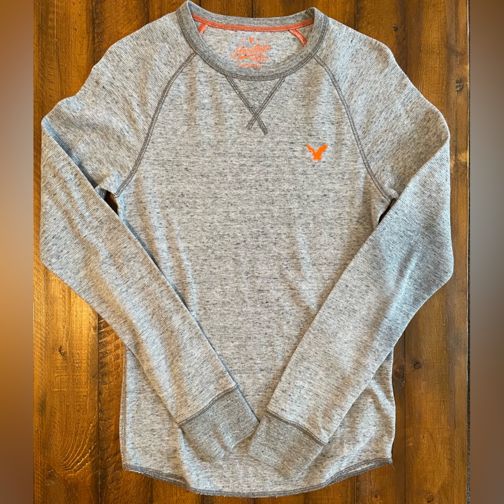 American Eagle Waffle Knit Shirt